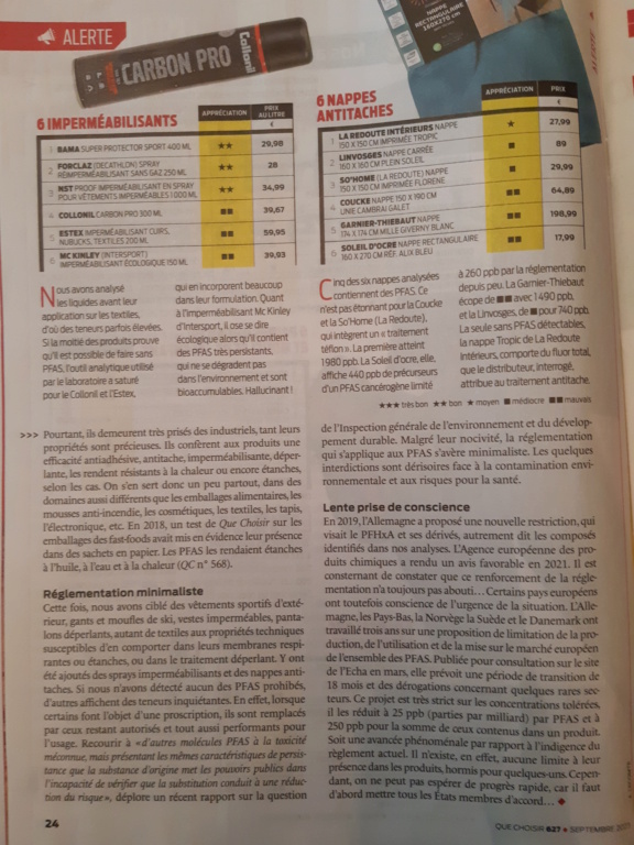 "que choisir"   test consumeriste pour et sur le velo - Page 2 20231149