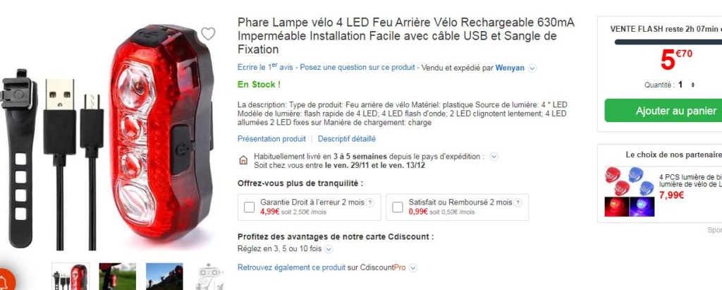 eclairage led - eclairage à DEL pour velo ( LED light for bike) PARTIE  1 - Page 28 A722