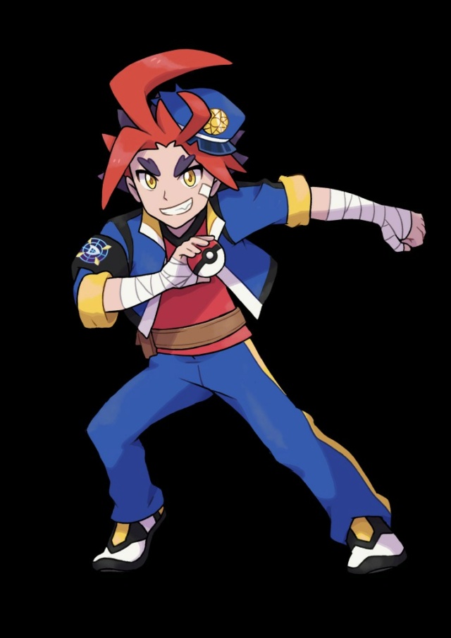 Pokemon re union red chaper Basil10