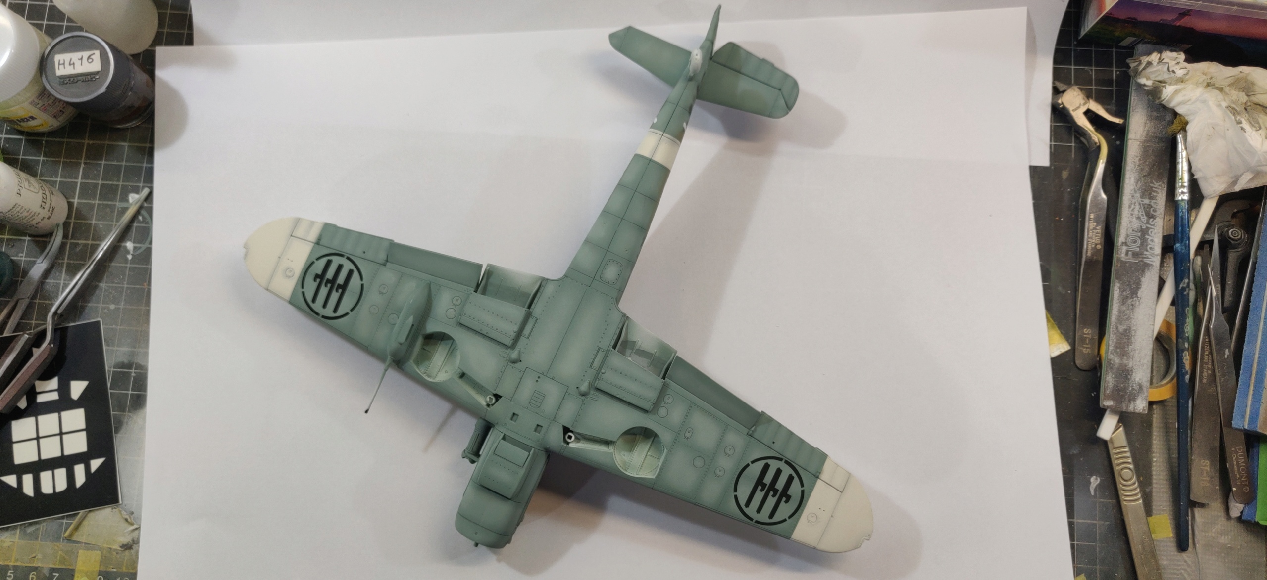 Bf-109G6R6 trop regia aeronautica  Hasegawa 1/32 Img_2016