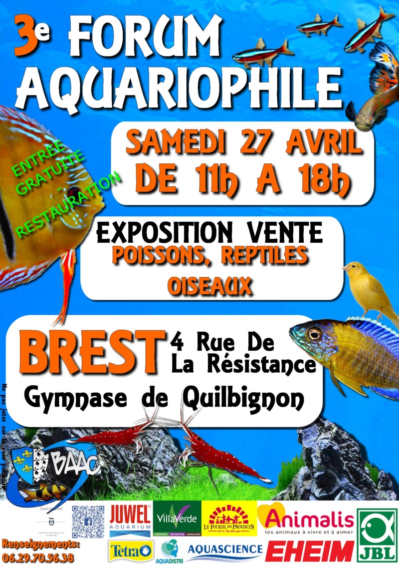 3e BOURSE BREST - le samedi 27 Avril 2019 Affich10