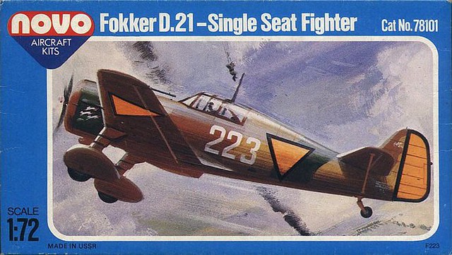 Le Fokker D-21 en version scratchée Twin Wasp au 1/32 10043912