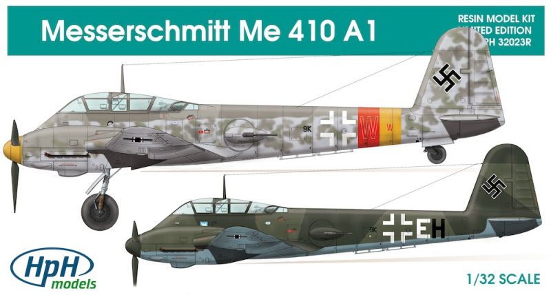 Messerschmitt Me 210 C au 1/32 1153-411