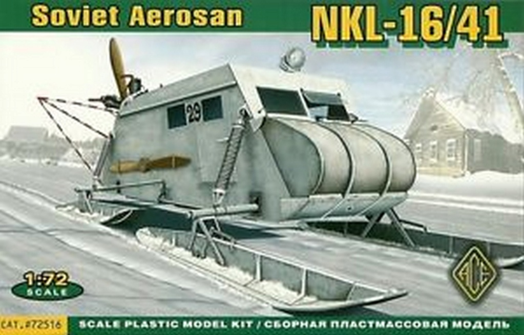 Aérosan NKL 16 scratch intégral au 1/32 à la sauce finlandaise 341