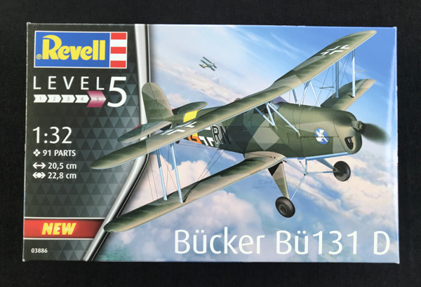 Bücker Bü 131 D Jungmann  ICM 1/32 Bui-1310