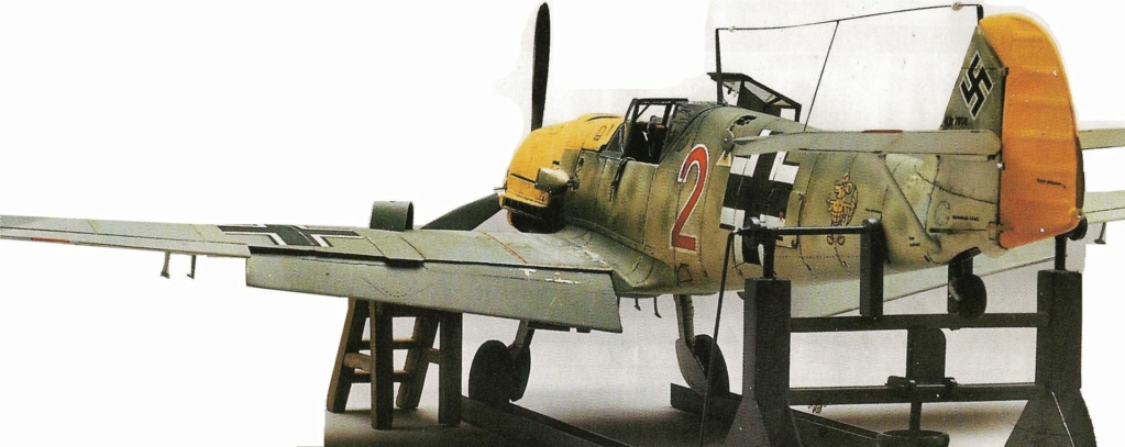 Messerschmitt Bf 109 E7 base AIRFIX VINTAGE 1/24 C15