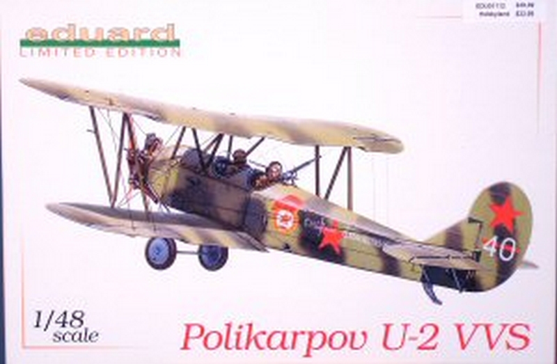 Polikarpov PO2 au 1/32 scratch intégral Eduard10