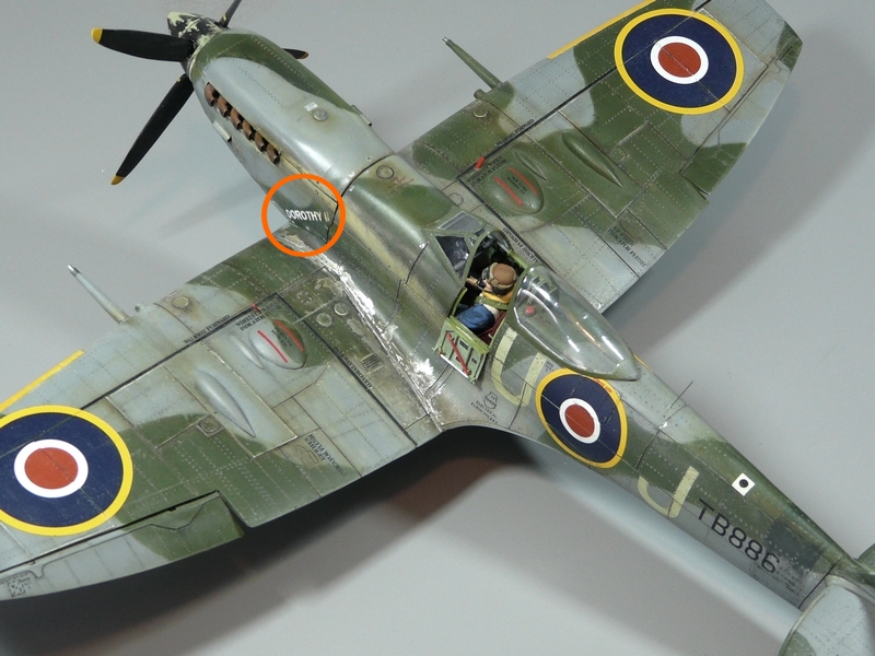 Spitfire Mk XVI au 1/24 - Page 9 Marq10