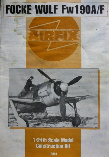  Focke Wulf 190 A-5  Airfix Vintage au 1/24  Notice10
