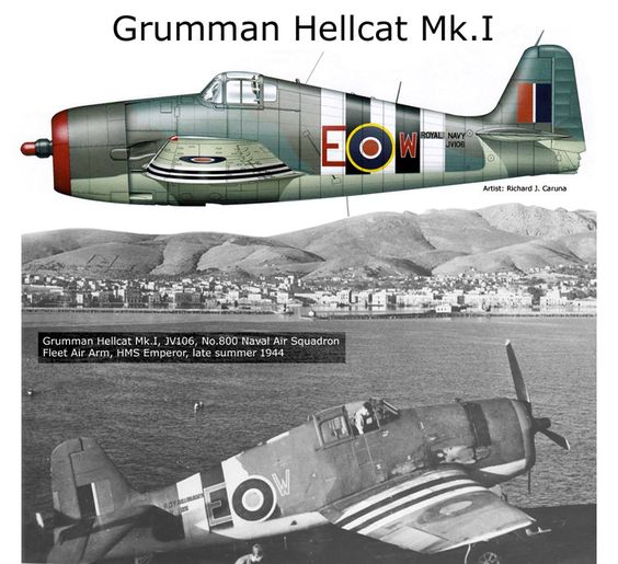 F6F-5 Hellcat Airfix 1/24ième Profil11