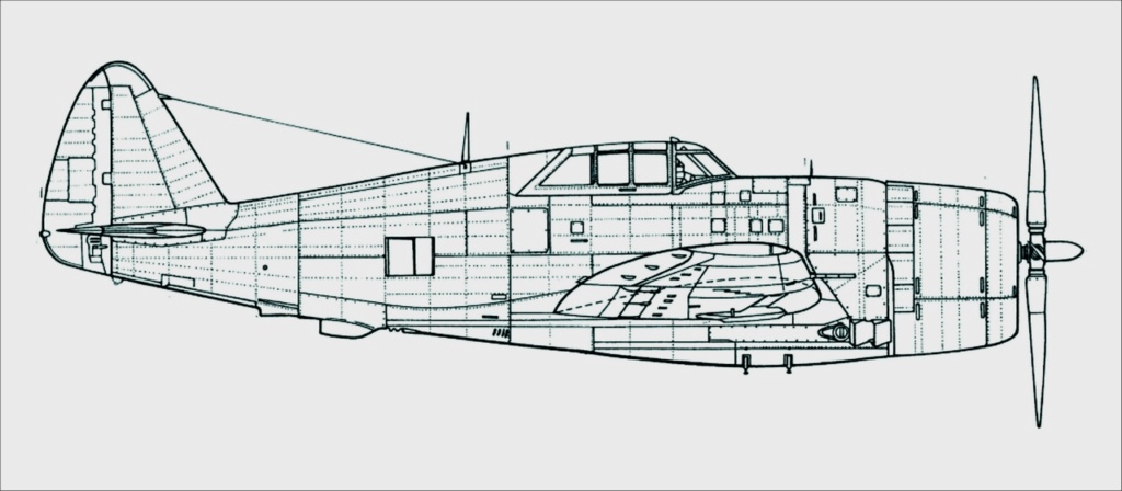 P-47D THUNDERBOLT Hasegawa 1/32 - Page 3 Profil12