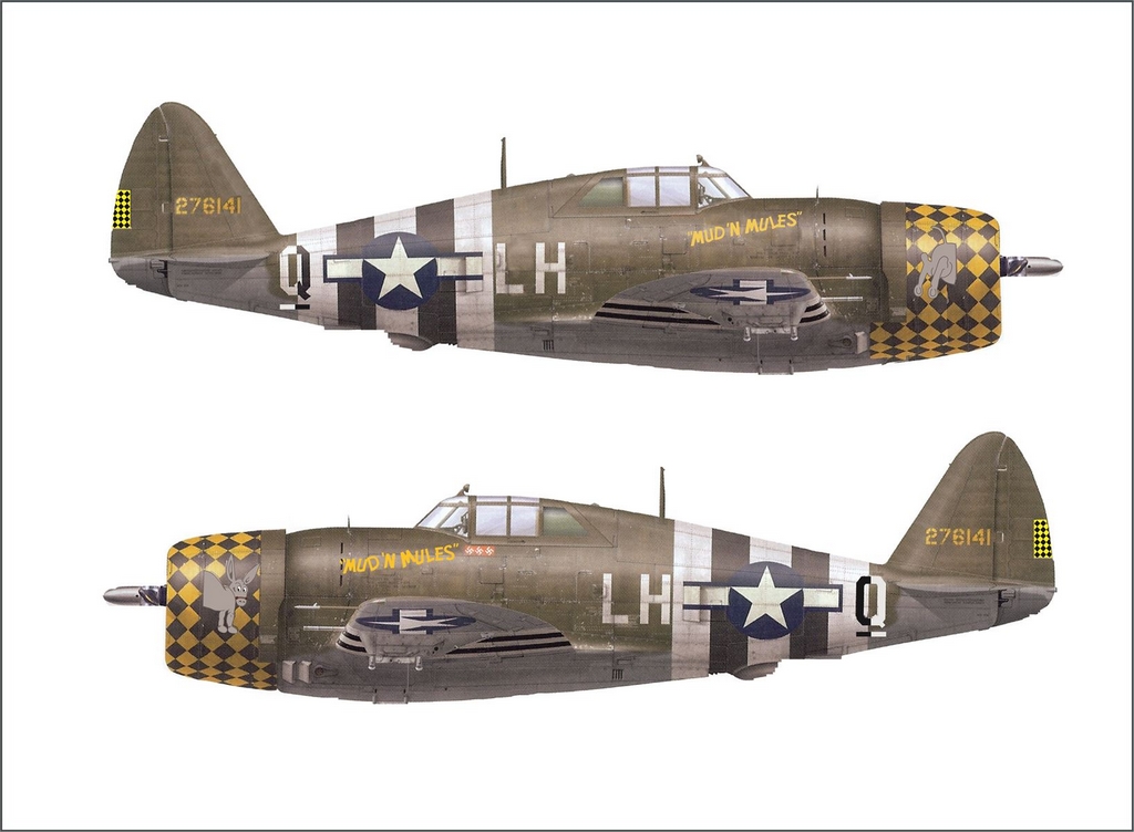 P-47 D Razorback Trumpeter 1/32 - 2ème vie! Profil31