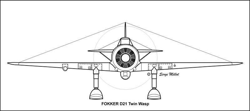 Le Fokker D-21 en version scratchée Twin Wasp au 1/32 - Page 3 Ski_fa12