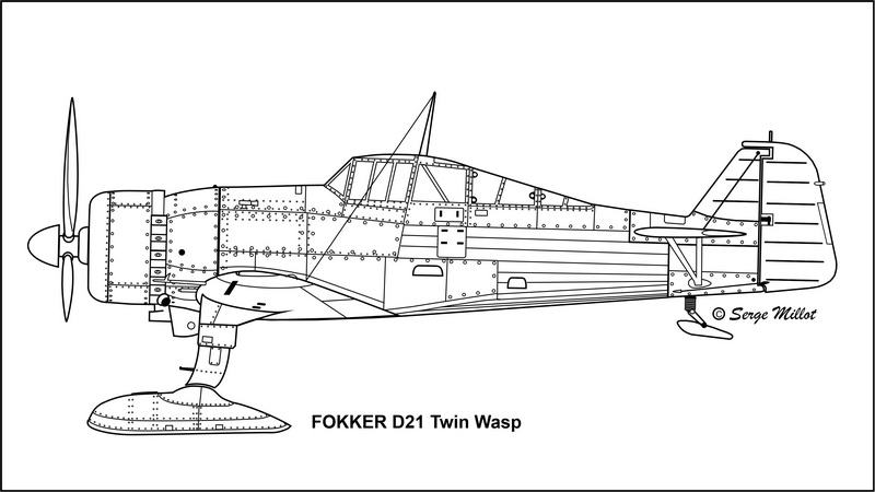 Le Fokker D-21 en version scratchée Twin Wasp au 1/32 - Page 3 Ski_pg12