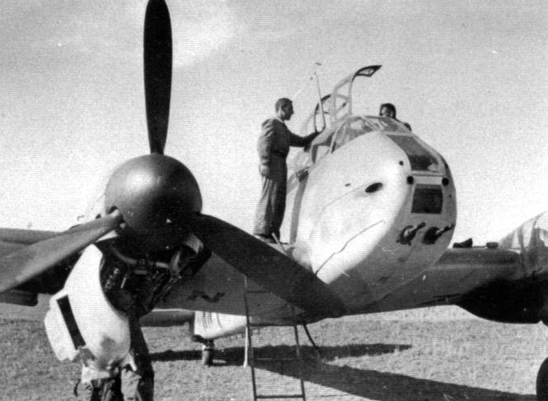 Messerschmitt Me 210 C au 1/32 Squadr11