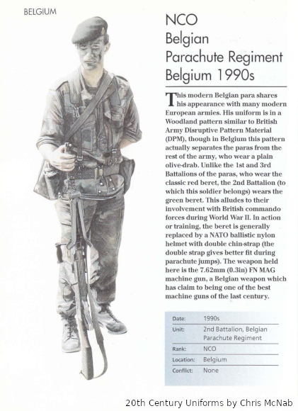 Belgium army post WWII Belgia14