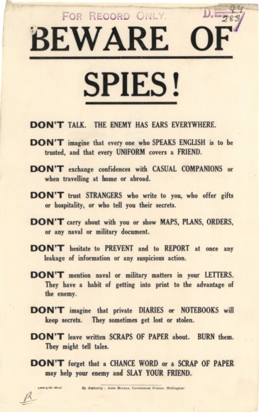 WW1 posters - Page 16 Beware11