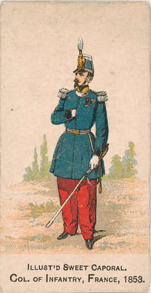 French military from 1816 to 1900 Franc303