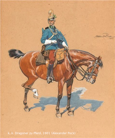 Austro-hungarian cavalry dragoons K_k_dr10
