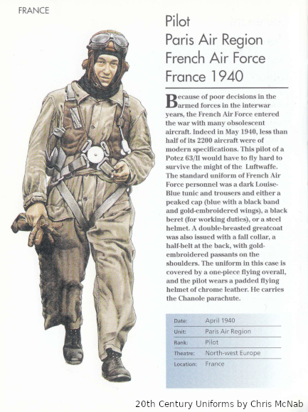 French military 1930's - 40's Pilot_14