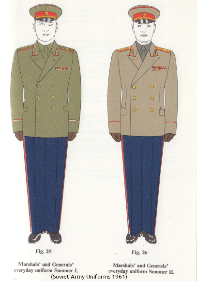 Soviet Army Uniforms 1960s Soviet58