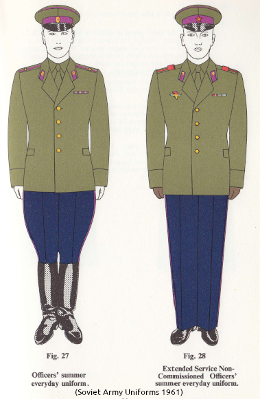 Soviet Army Uniforms 1960s Soviet59
