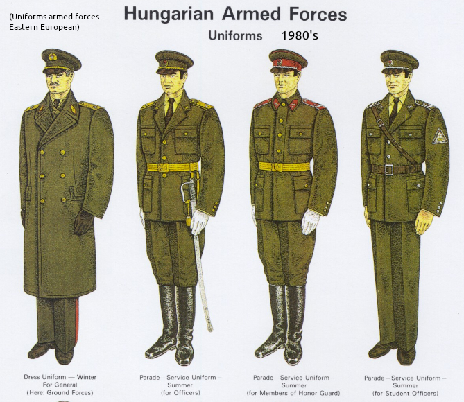 Hungary post WWII (Warsaw Pact) Unifo334