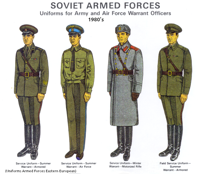Post WWII Soviet USSR uniforms Unifo342