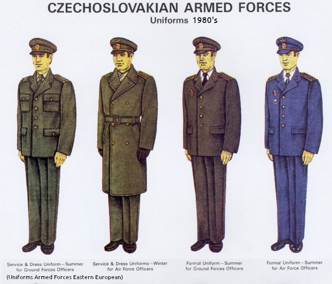 Czech Military, Warsaw Pact Unifo345