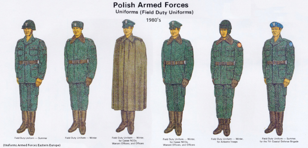 Polish Uniforms Warsaw Pact Unifo369