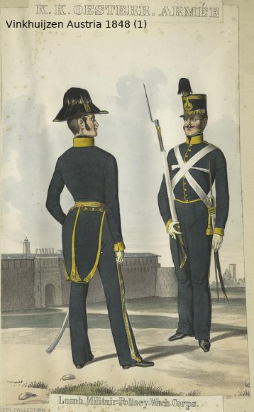 Austrian Uniforms Vinkhuijzen collection NYPL - Page 2 Vinkh359