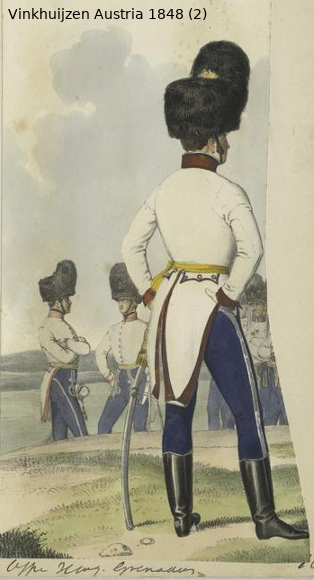 Austrian Uniforms Vinkhuijzen collection NYPL - Page 2 Vinkh417