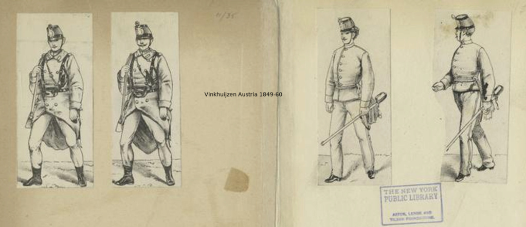 Austrian Uniforms Vinkhuijzen collection NYPL - Page 2 Vinkh484