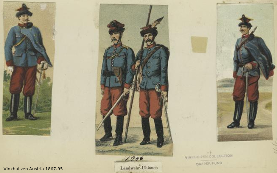 Austrian Uniforms Vinkhuijzen collection NYPL - Page 3 Vinkh726