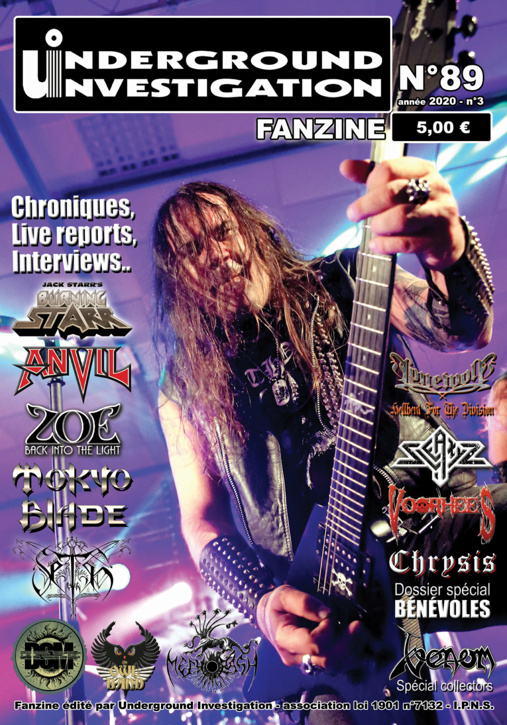 Le fanzine UNDERGROUND INVESTIGATION - Page 2 13076610