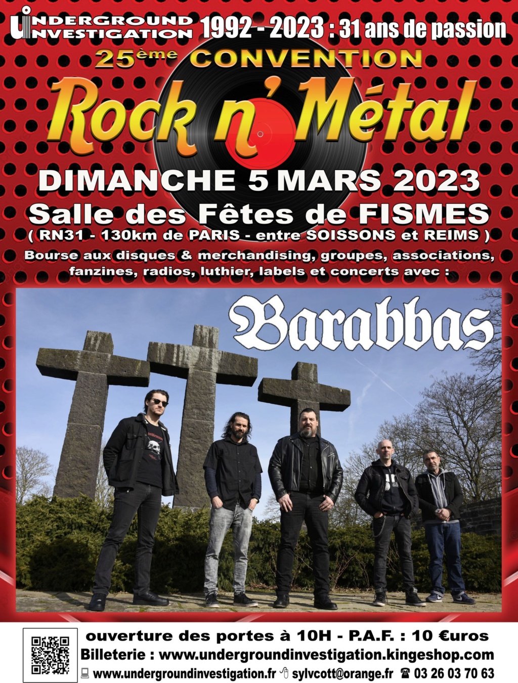25 éme convention rock'n métal de Fismes  mars 2023 31171610