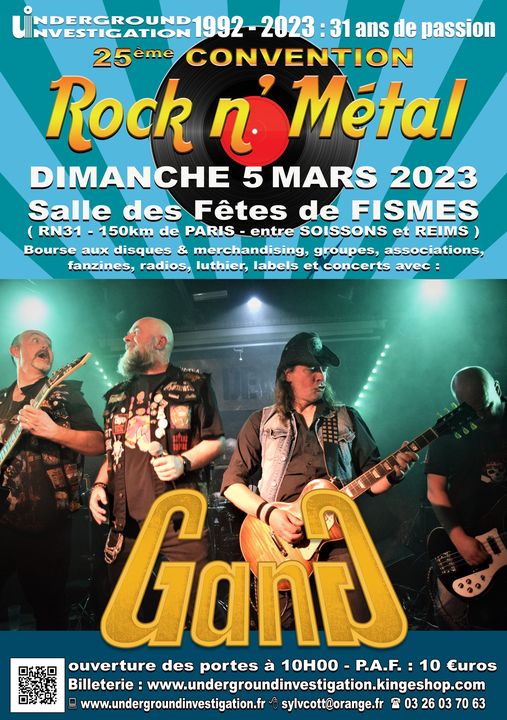 25 éme convention rock'n métal de Fismes  mars 2023 33222010