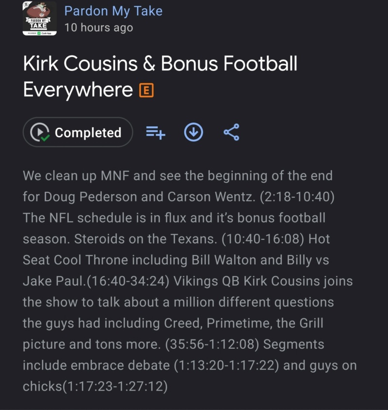 Give Kirk Cousins some motherfucking props in this thread Swill - Page 13 Screen27