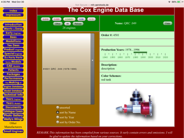 COX QRC restoration (was: Help with identifying an engine) Ba9c5f10
