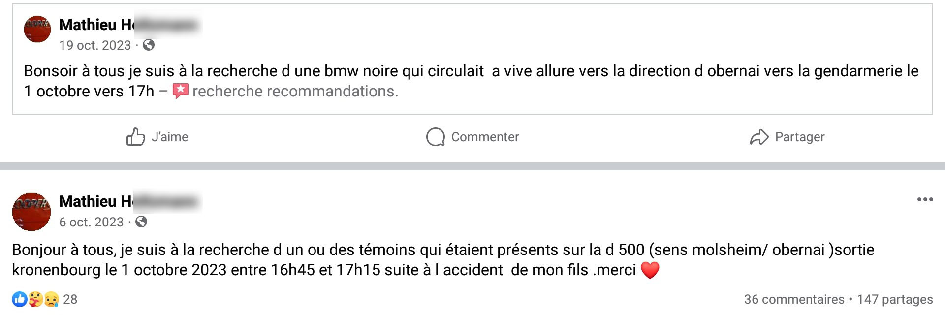 Disparition de LINA Delsarte à Plaine 16 - Page 16 Benjam11