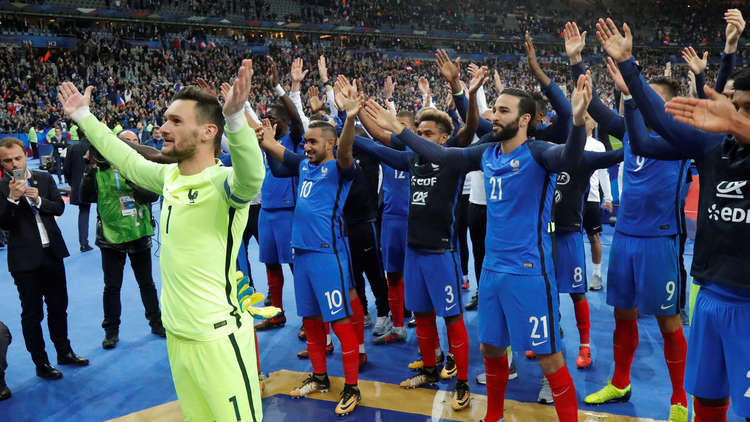 المباراة النهائية لكأس العالم 2018 روسيا ( كرواتيا . فرنسا ) France10