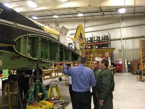 La Fuerza Aerea Argentina visitó las instalaciones de Basler Turbo Conversion. Fb_img10