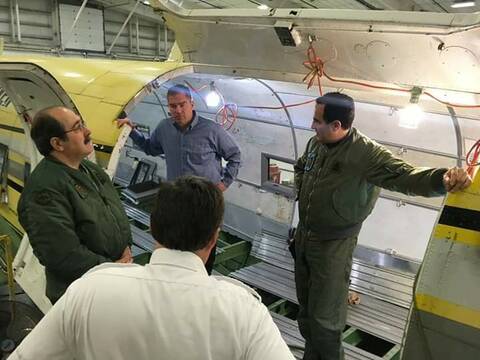 La Fuerza Aerea Argentina visitó las instalaciones de Basler Turbo Conversion. Fb_img12