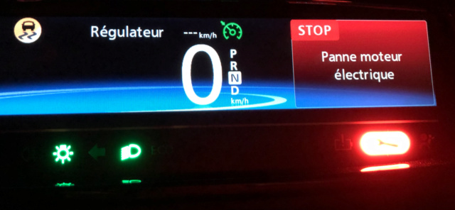 Panne moteur électrique, ESC à controller, voyant antipatinage allumé Captur10