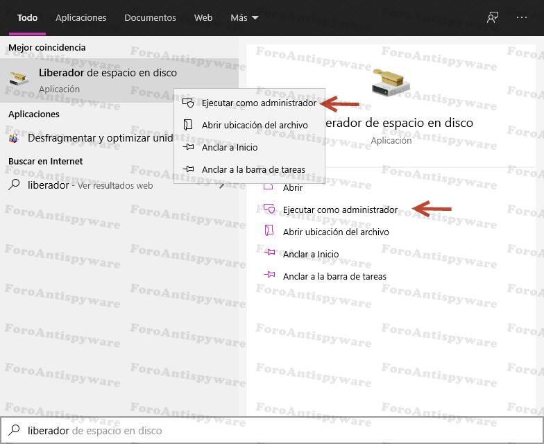 Liberar Espacio en Discos y/o Particiones. 218