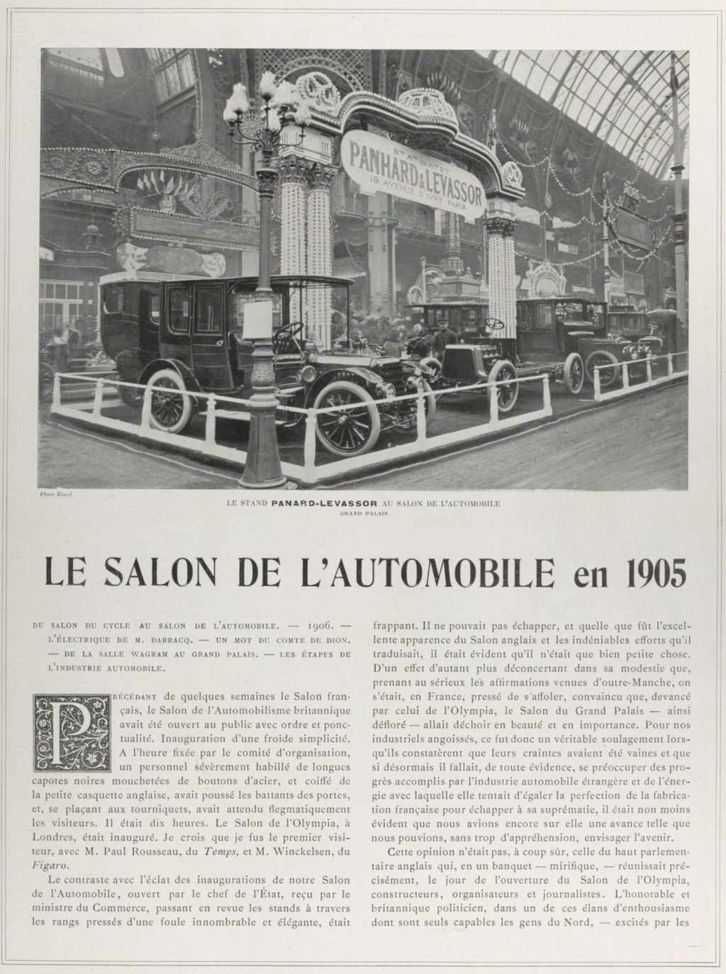 SALON de l'AUTO - PARIS - 1905 1286