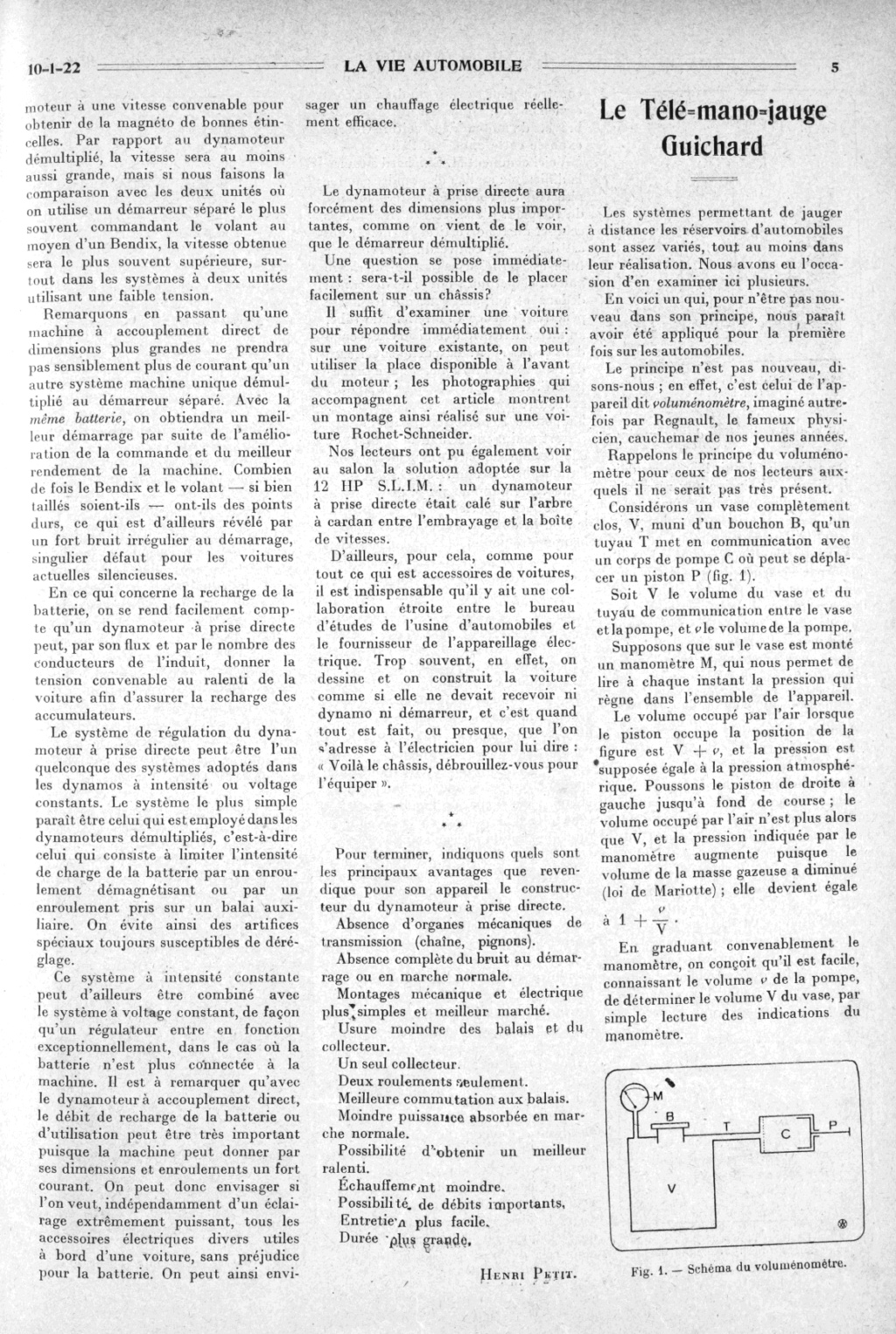 La DYNASTAR (article de 1923) 310