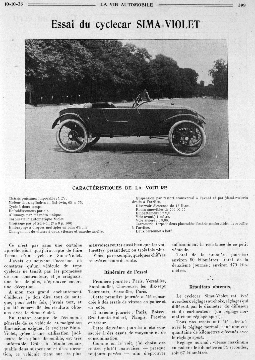 SIMA VIOLET cyclecar - Page 9 913