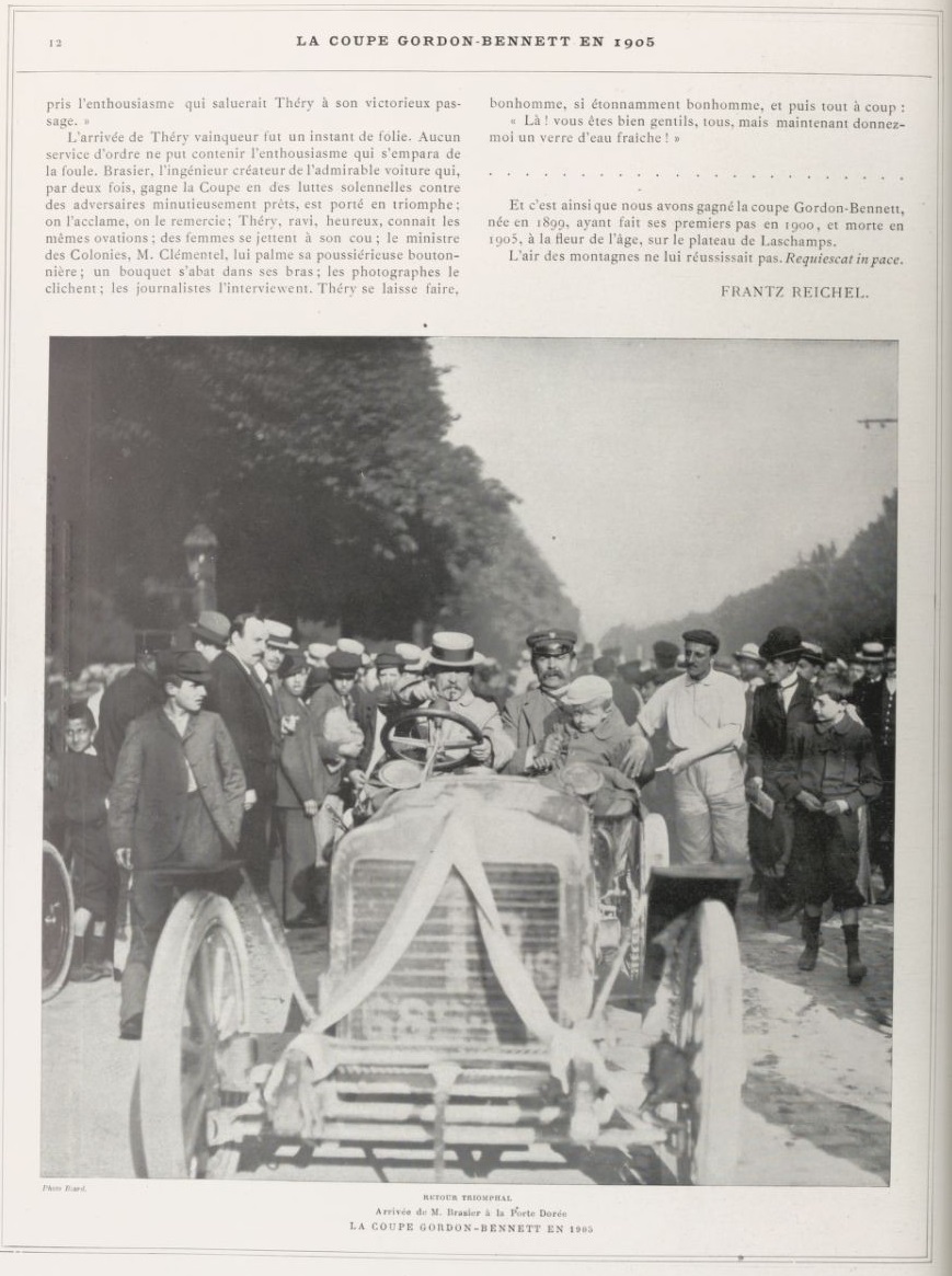 La Coupe GORDON BENNETT en France -1905 - Page 2 929
