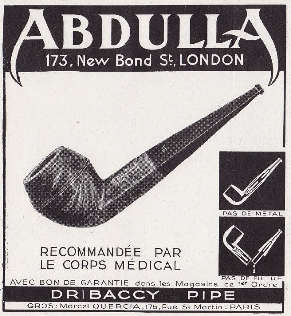 Abdulla Dribaccy Pipe - London 23jk7t10